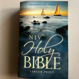 NIV Holy Bible Large Print Zondervan 2015 New International Version Bible